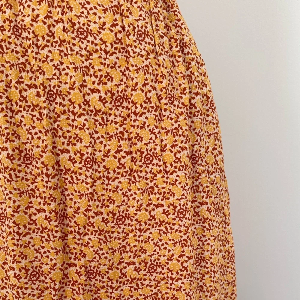 Universal Thread Floral Print Ruffle Dress - Picture 4 of 4